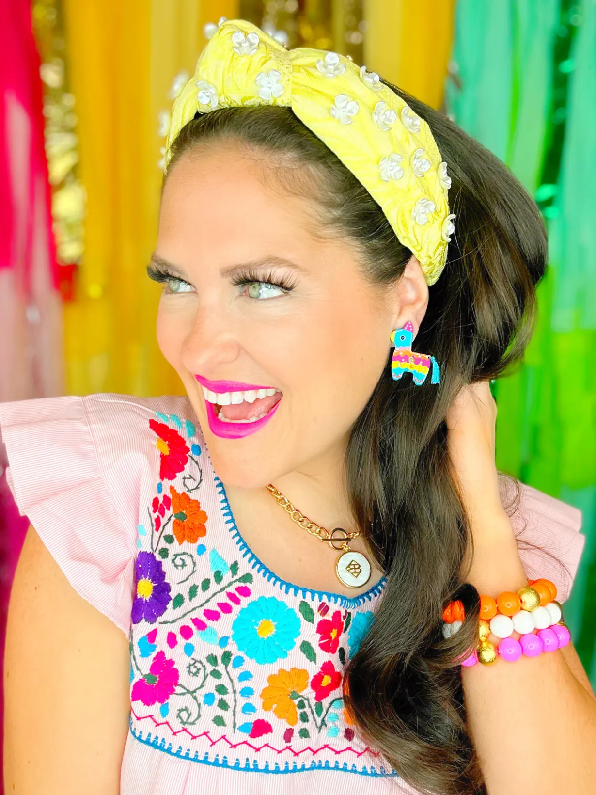 fiesta_burro_piata_stud_e_3.webp Fiesta Burro Piñata Stud Earrings-Brianna Cannon Hot