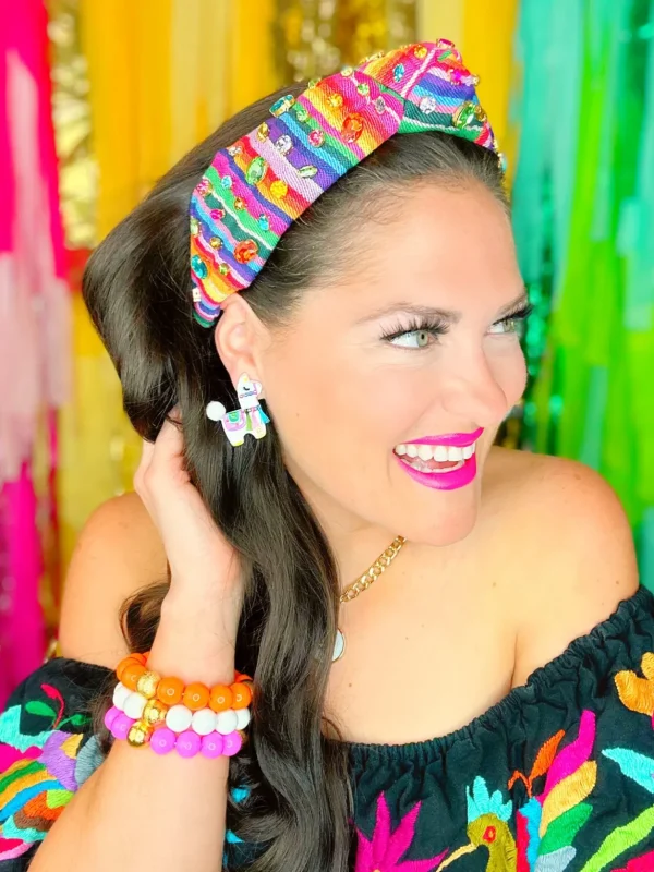 Fiesta Llama Earrings-Brianna Cannon Best
