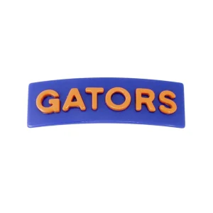 Florida Blue GATORS Rectangle Barrette Clip-Brianna Cannon Fashion