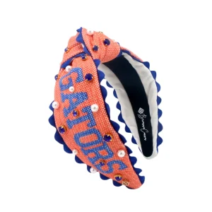 Florida Child Size GATORS Cross Stitch Headband-Brianna Cannon Clearance