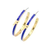 Florida Logo Hoop Earrings-Brianna Cannon Online