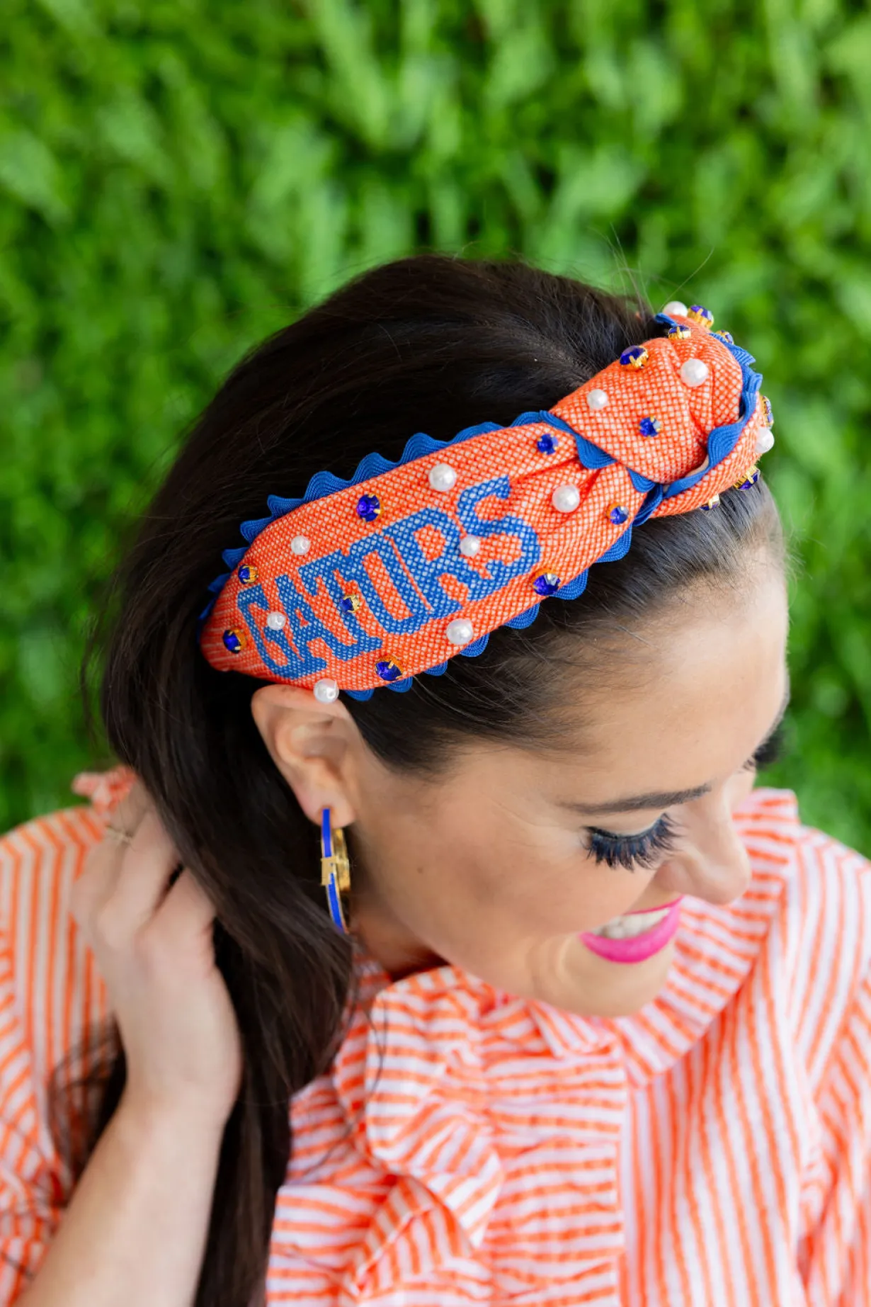 florida_logo_hoop_earring_1.webp Florida Logo Hoop Earrings-Brianna Cannon Online