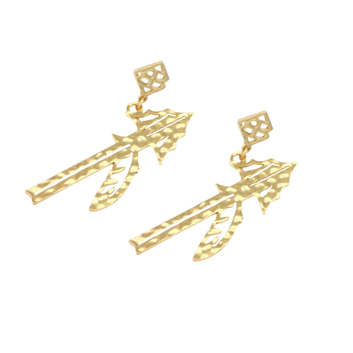florida_state_gold_logo_s_0.webp Florida State Gold Logo Spear Earring with BC Logo-Brianna Cannon Sale