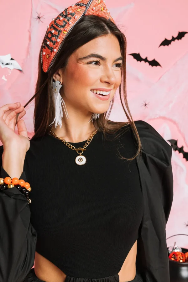 Friendly Ghost Feather Earrings-Brianna Cannon Sale