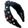 Georgia Black Logo Headband-Brianna Cannon Hot