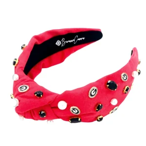 Georgia Red Logo Headband-Brianna Cannon Discount