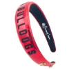 Georgia Red Metallic Thin Embroidered Headband-Brianna Cannon Outlet