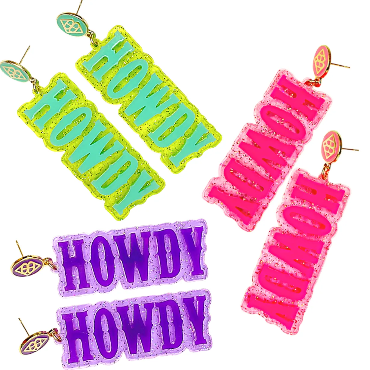 glitter_howdy_earrings_0.webp Glitter Howdy Earrings-Brianna Cannon Online
