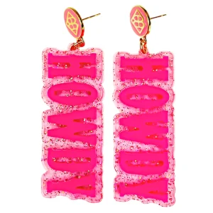 Glitter Howdy Earrings-Brianna Cannon Online