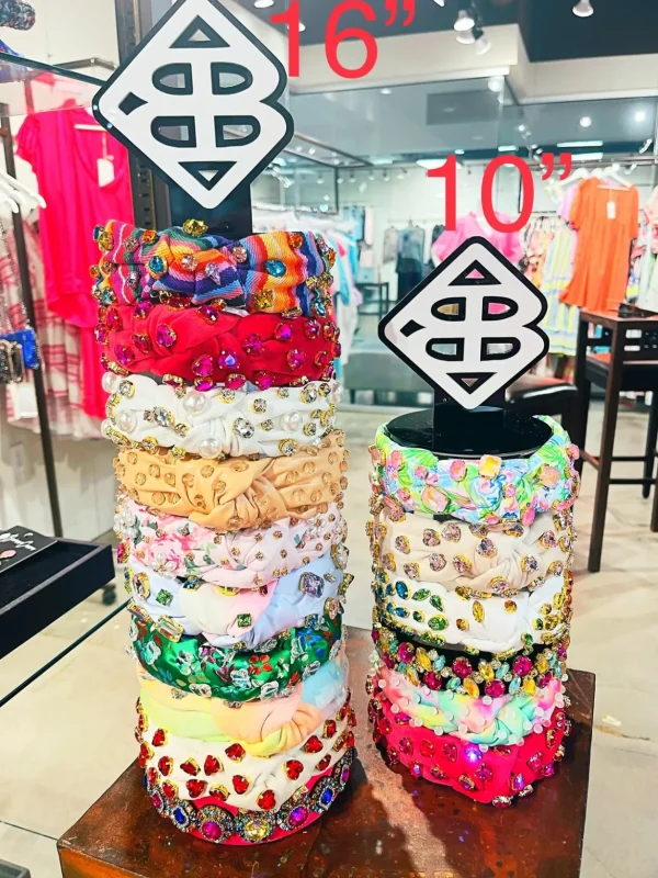 16" Headband Display with Logo Top-Brianna Cannon Best