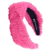 Hot Pink Boucle Knotted Headband-Brianna Cannon New