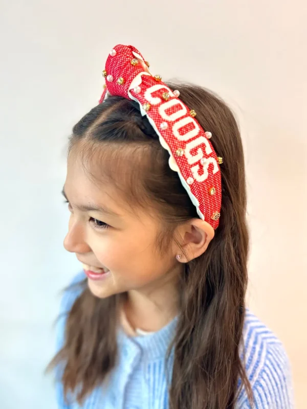 Houston Child Cross Stitch Headband-Brianna Cannon Clearance