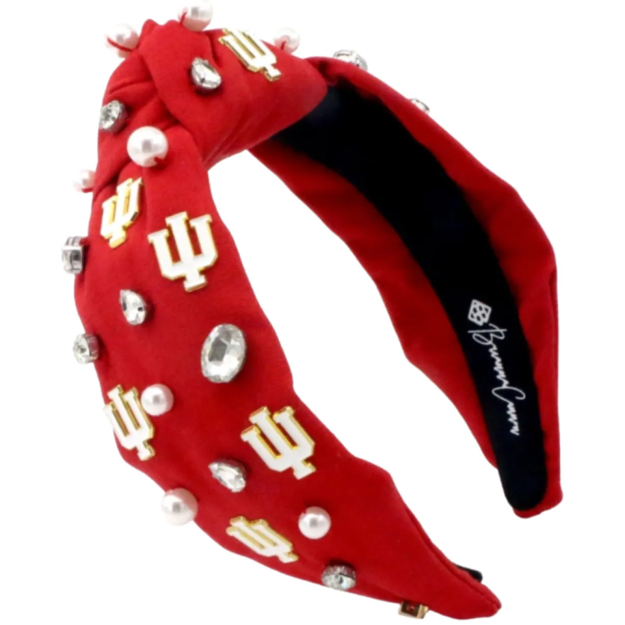 indiana_crimson_logo_head_0.webp Indiana Crimson Logo Headband-Brianna Cannon Outlet