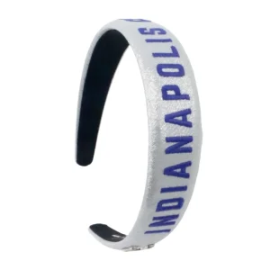 Indianapolis Colts Thin Embroidered Headband-Brianna Cannon New