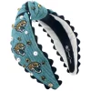 Jacksonville Jaguars Adult Cross Stitch Headband-Brianna Cannon New
