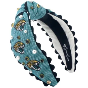 Jacksonville Jaguars Adult Cross Stitch Headband-Brianna Cannon New