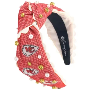 Kansas City Chiefs Adult Cross Stitch Headband-Brianna Cannon Hot
