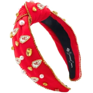 Kansas City Chiefs Red Logo Headband-Brianna Cannon New