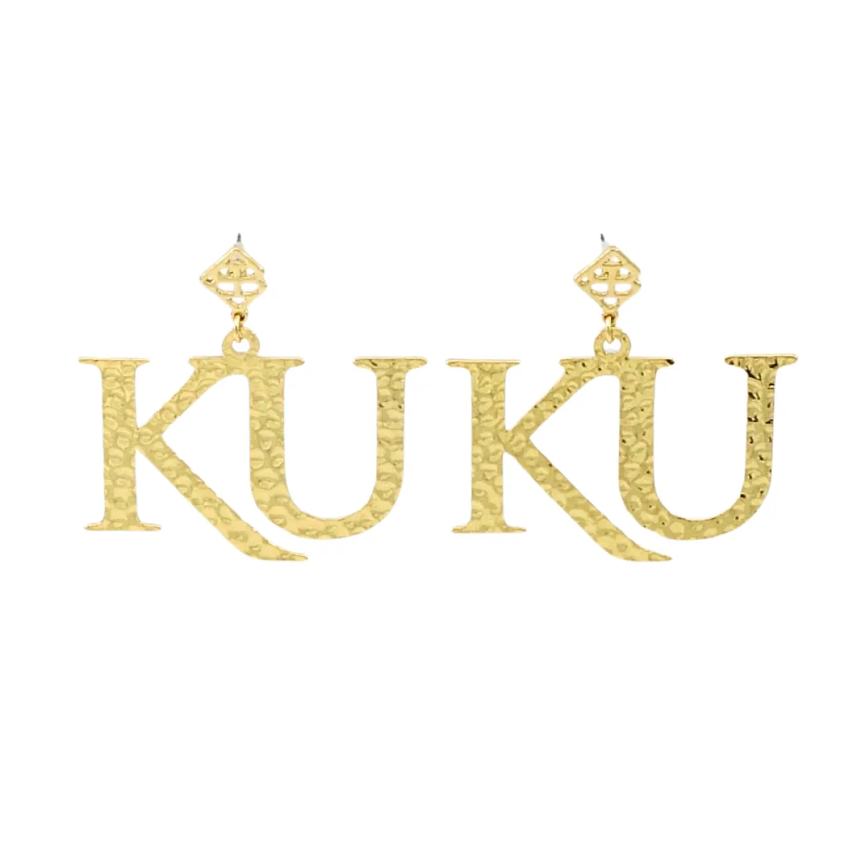 kansas_gold_logo_earring__0.webp Kansas Gold Logo Earring with BC Logo-Brianna Cannon Clearance