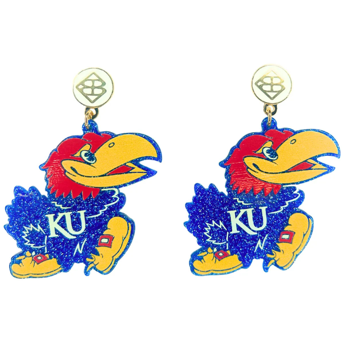 kansas_jayhawk_logo_earri_0.webp Kansas Jayhawk Logo Earrings-Brianna Cannon Hot