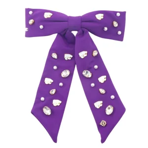 Kansas State Purple Bow Barrette-Brianna Cannon Online