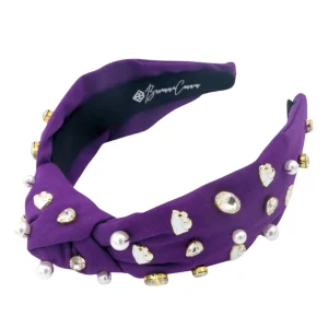 Kansas State Purple Logo Headband-Brianna Cannon Hot