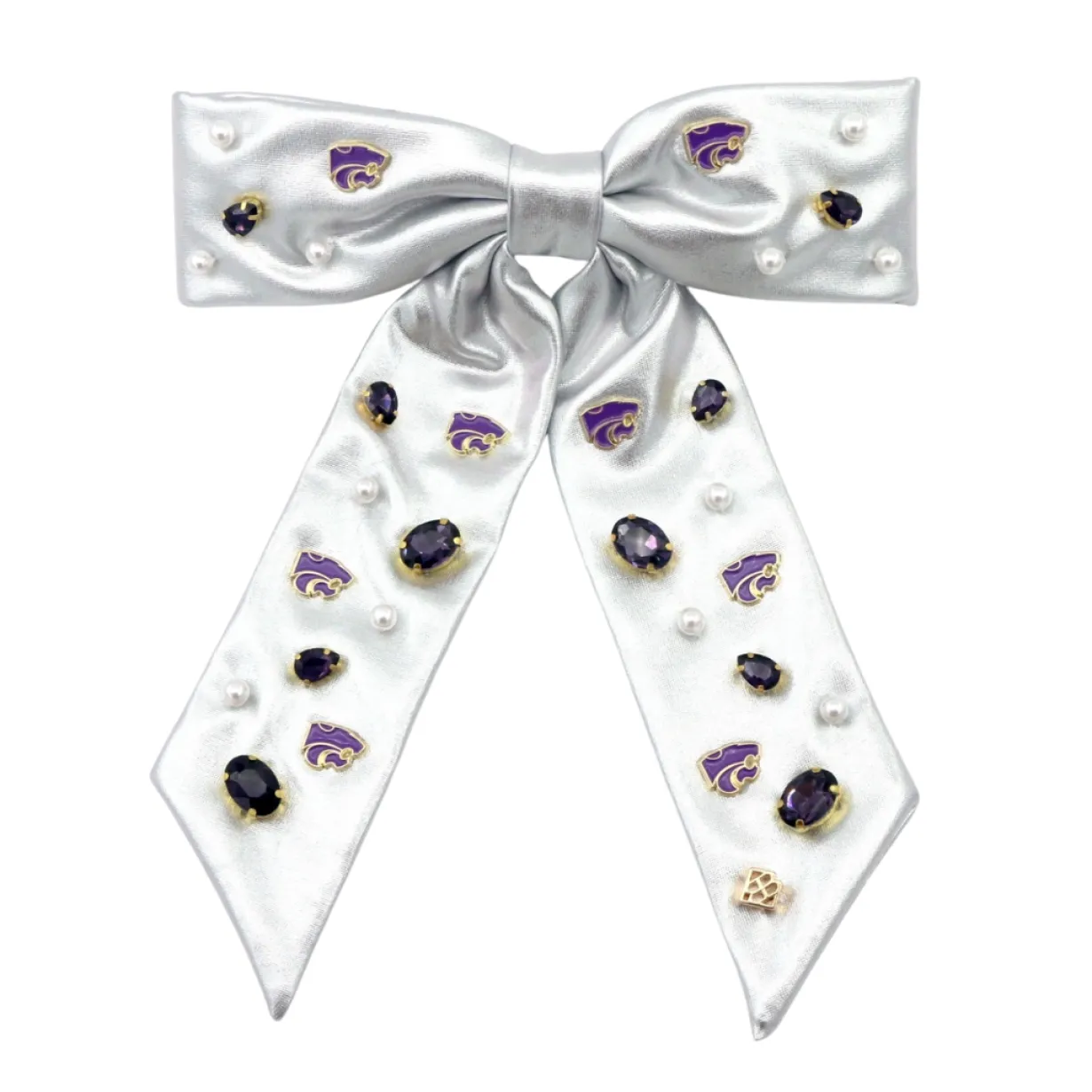 kansas_state_silver_bow_b_0.webp Kansas State Silver Bow Barrette-Brianna Cannon Discount