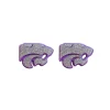 Kansas State Silver Wildcat Studs-Brianna Cannon Outlet