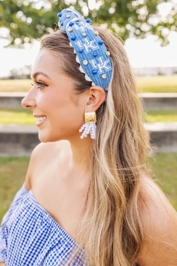 Kentucky Adult Size Cross Stitch Headband-Brianna Cannon Clearance