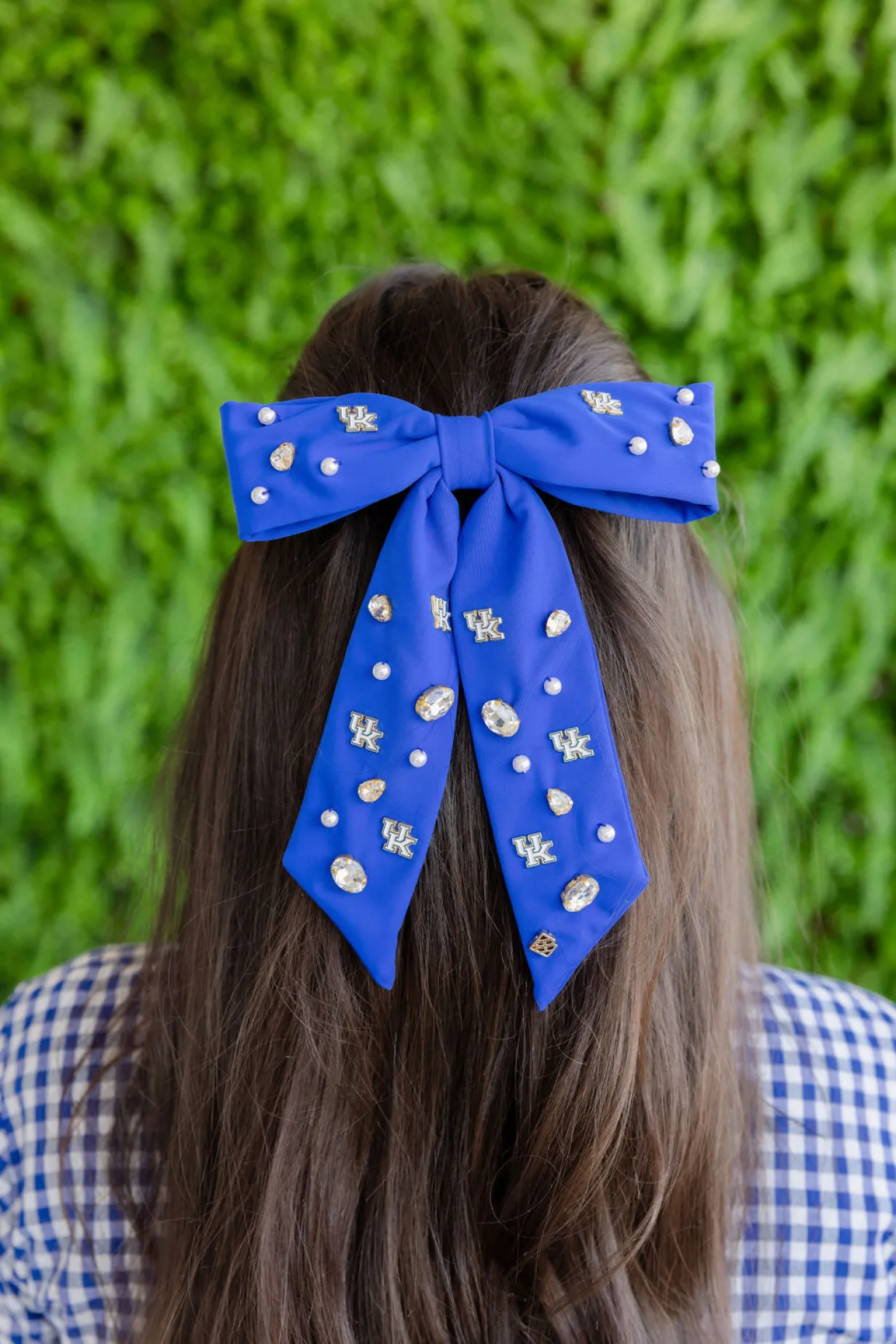 kentucky_blue_bow_barrett_3.webp Kentucky Blue Bow Barrette-Brianna Cannon New