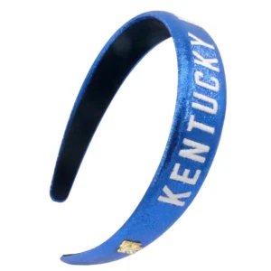 Kentucky Blue Thin Embroidered Headband-Brianna Cannon Discount