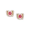 Kentucky Derby 150th Anniversary Enamel Studs-Brianna Cannon Hot