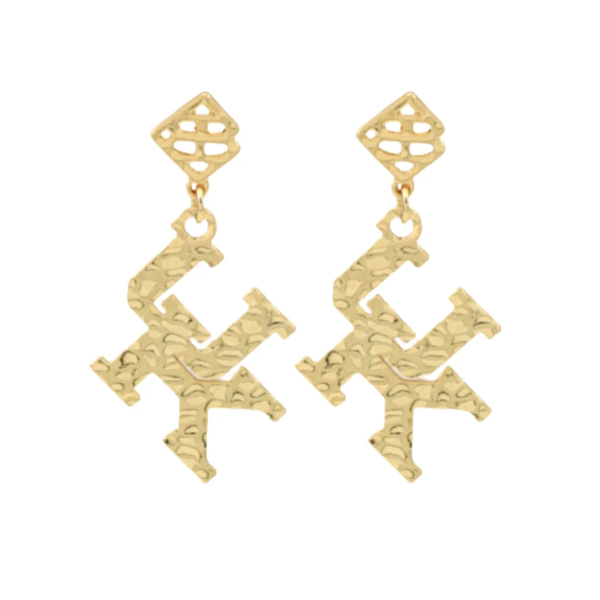 kentucky_gold_logo_earrin_0.webp Kentucky Gold Logo Earring with BC Logo-Brianna Cannon Sale