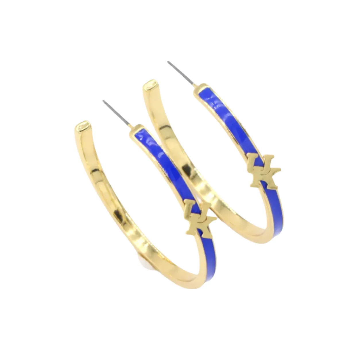 kentucky_logo_hoop_earrin_0.webp Kentucky Logo Hoop Earrings-Brianna Cannon Discount