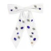 Kentucky White Bow Barrette-Brianna Cannon Best