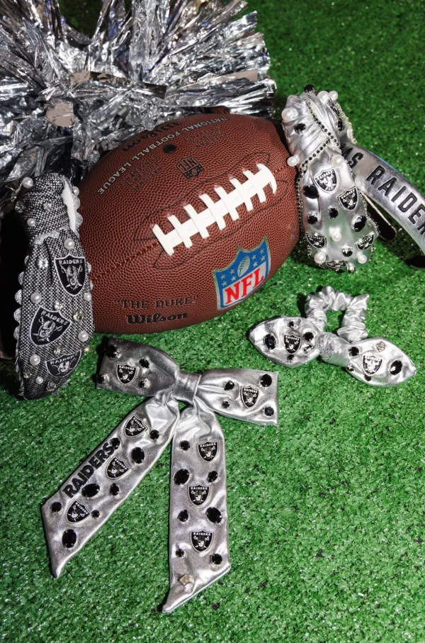 Las Vegas Raiders Adult Cross Stitch Headband-Brianna Cannon Discount