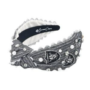 Las Vegas Raiders Adult Cross Stitch Headband-Brianna Cannon Discount
