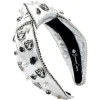 Las Vegas Raiders Silver Logo Headband-Brianna Cannon Outlet