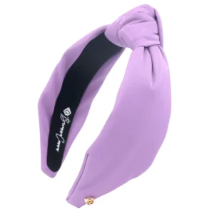 Lavender Puff Knotted Headband-Brianna Cannon Hot