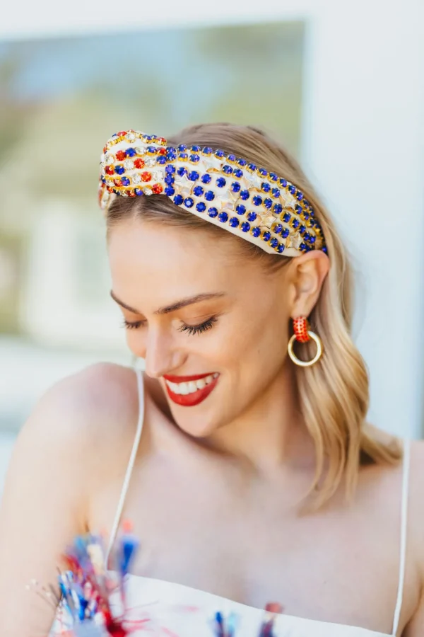 Limited Edition All-American Numbered Headband-Brianna Cannon Clearance