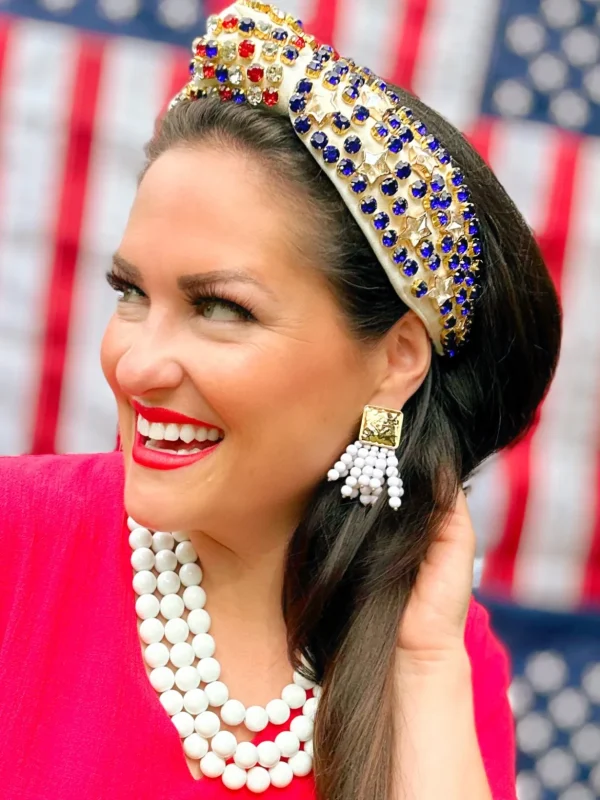 Limited Edition All-American Numbered Headband-Brianna Cannon Clearance