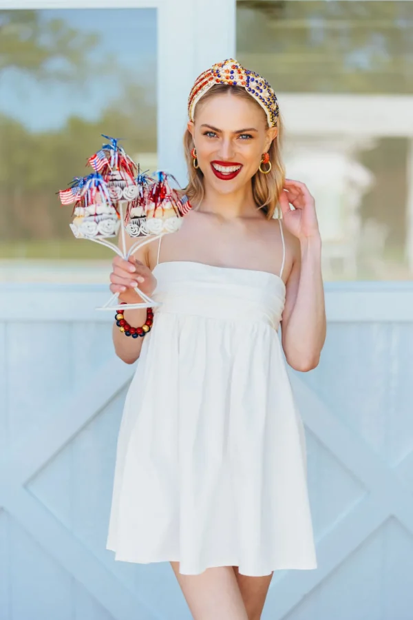 Limited Edition All-American Numbered Headband-Brianna Cannon Clearance