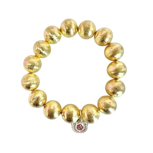 Limited Edition Kentucky Derby 150th Anniversary Beaded Bracelet with Charm-Brianna Cannon Best
