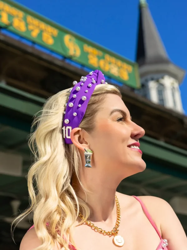 Limited Edition Kentucky Derby Saddle Towel Headband-Brianna Cannon Discount