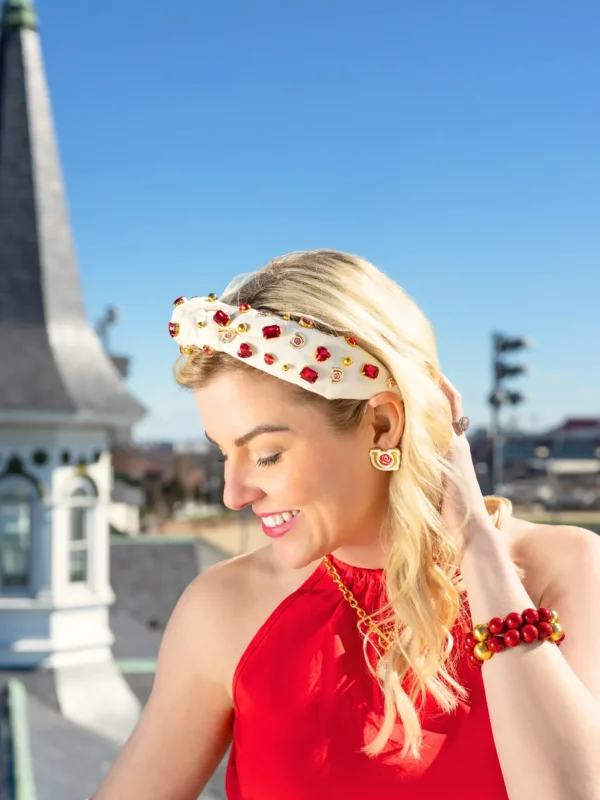 Limited Edition Kentucky Derby 150th Anniversary Beaded Bracelet with Charm-Brianna Cannon Best