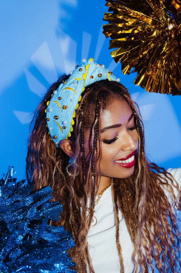 Los Angeles Chargers Adult Cross Stitch Headband-Brianna Cannon Online