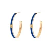 Louisiana Tech Logo Hoop Earrings-Brianna Cannon Sale