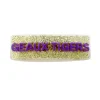 LSU Gold GEAUX TIGERS Rectangle Barrette Clip-Brianna Cannon Outlet