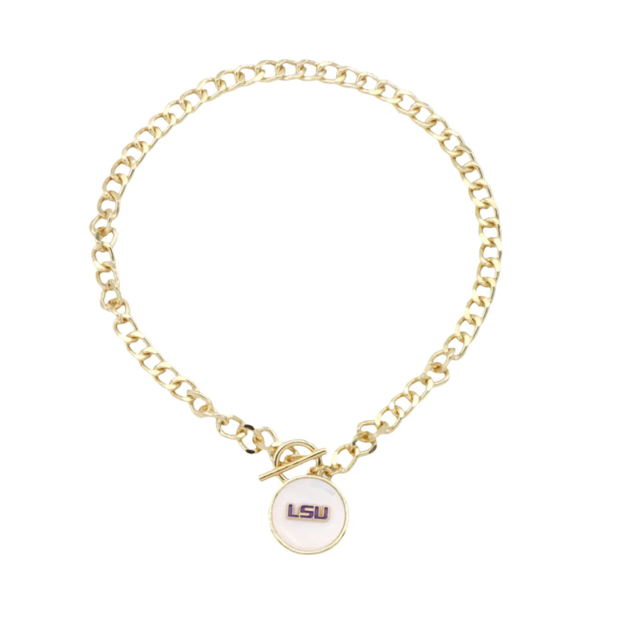 lsu_logo_necklace_0.webp LSU Logo Necklace-Brianna Cannon Fashion