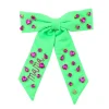 Mama Bow Barrette with Pink Crystals-Brianna Cannon Best